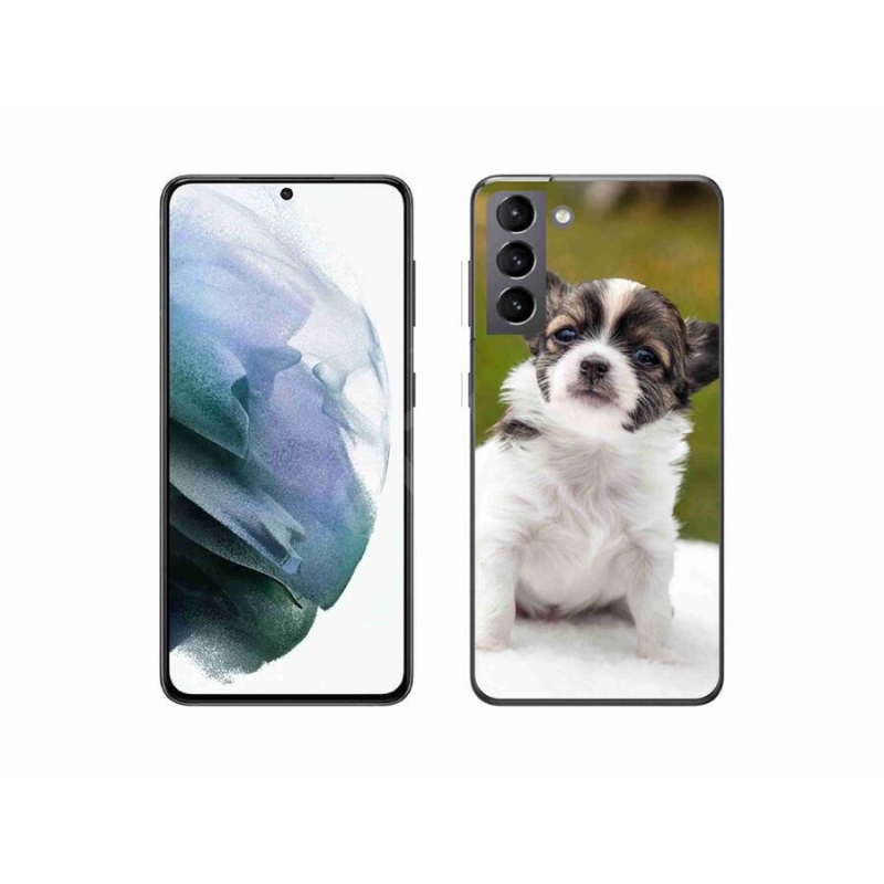 Gél tok mmCase mobil Samsung Galaxy S21 - chihuahua 4