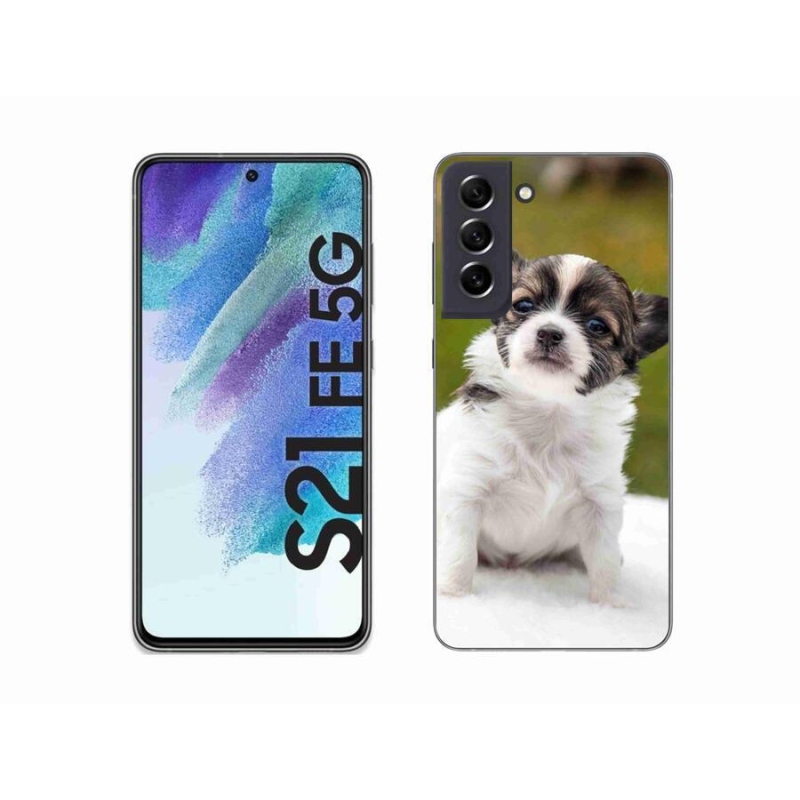 Gél tok mmCase Samsung Galaxy S21 FE 5G - chihuahua 4