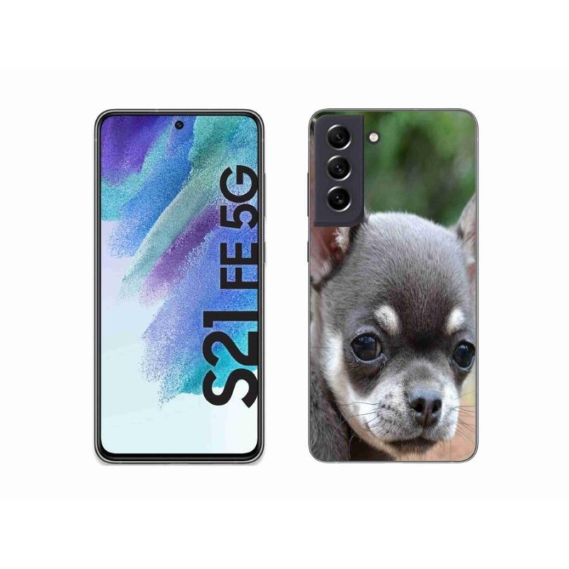 Gél tok mmCase Samsung Galaxy S21 FE 5G - chihuahua