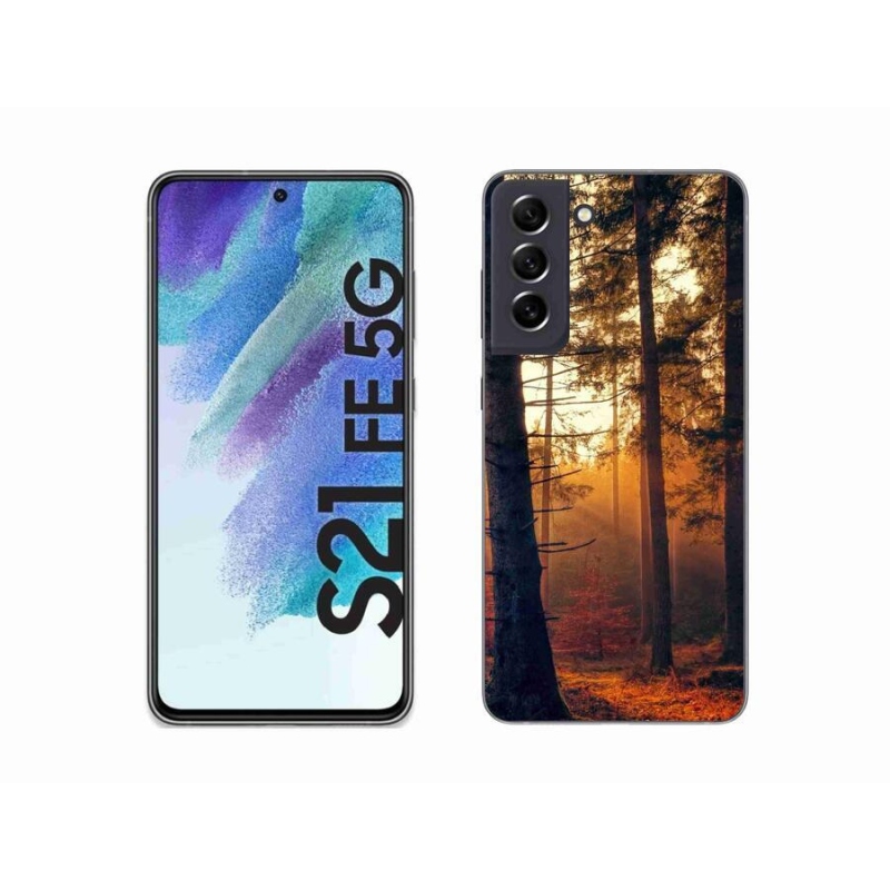 Gél tok mmCase Samsung Galaxy S21 FE 5G - erdei színben