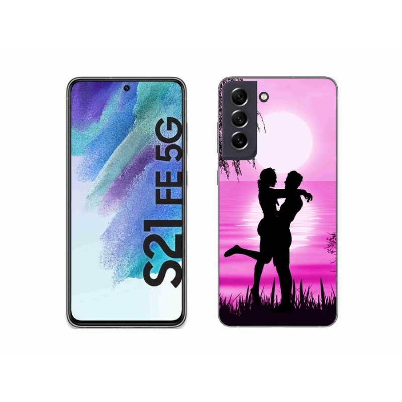 Gél tok mmCase a Samsung Galaxy S21 FE 5G készülékhez - naplemente