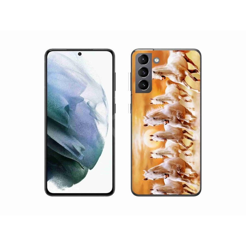 Gél tok mmCase mobil Samsung Galaxy S21 - lovak 2