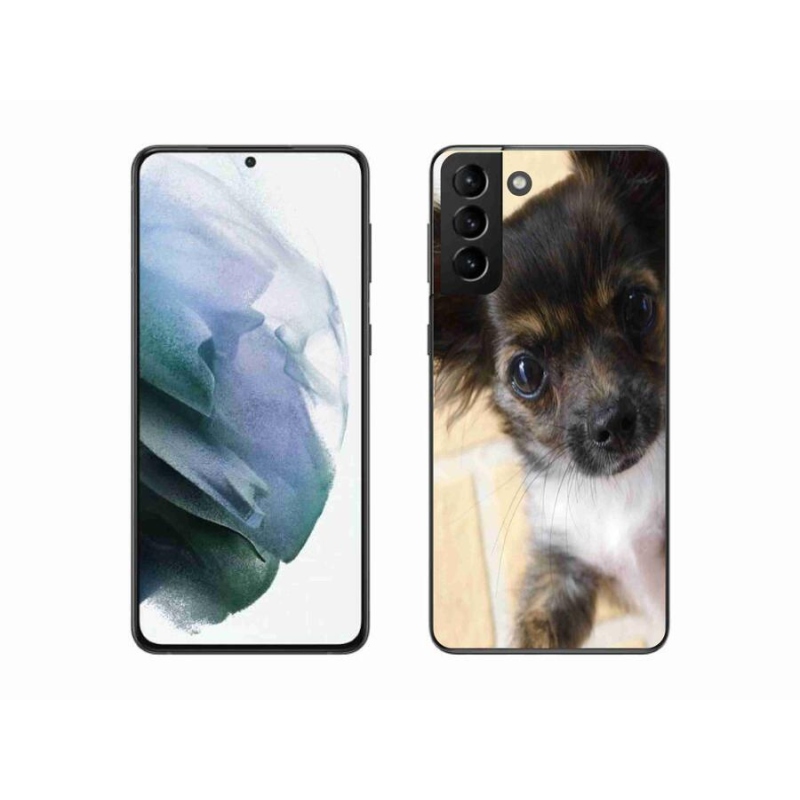 Gél tok mmCase mobiltelefonhoz Samsung Galaxy S21 Plus - chihuahua 2