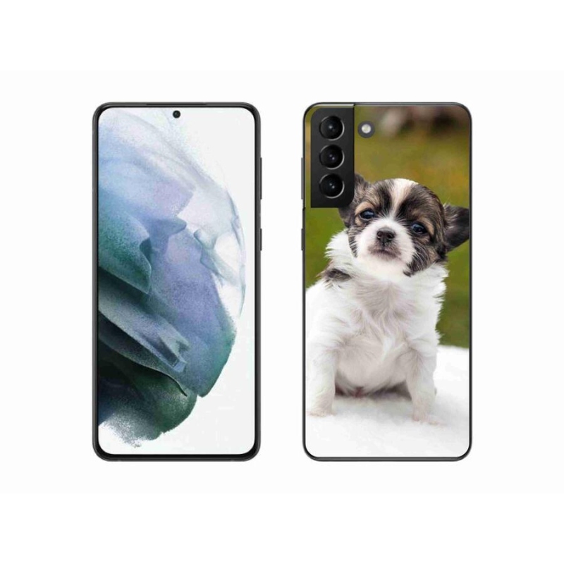 Gél tok mmCase mobiltelefonhoz Samsung Galaxy S21 Plus - chihuahua 4