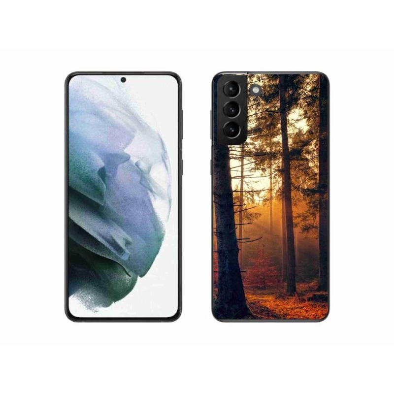 Gél tok mmCase Samsung Galaxy S21 Plus készülékhez - erdő