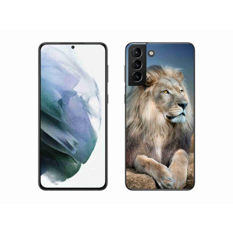 Gél tok mmCase Samsung Galaxy S21 Plus készülékhez - Lion 1