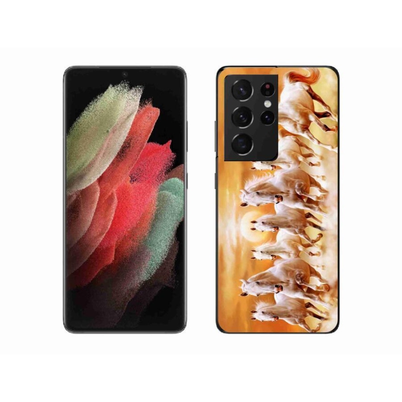 Gél tok mmCase Samsung Galaxy S21 Ultra 5G - lovak 2