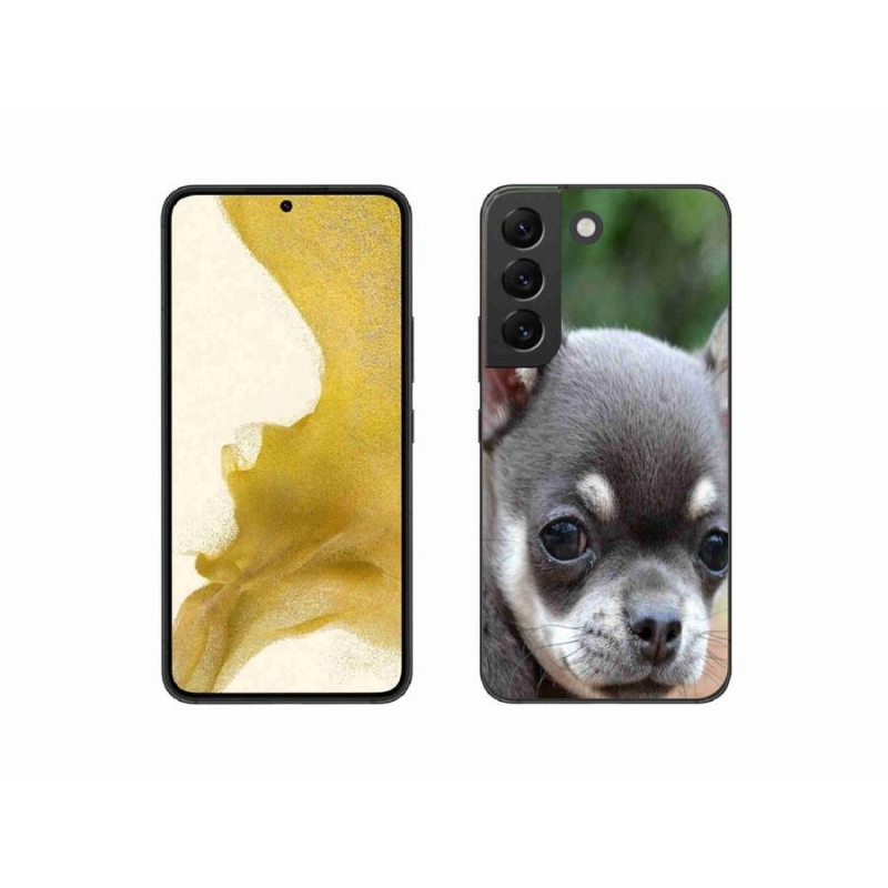Gél tok mmCase a Samsung Galaxy S22 5G készülékhez - chihuahua