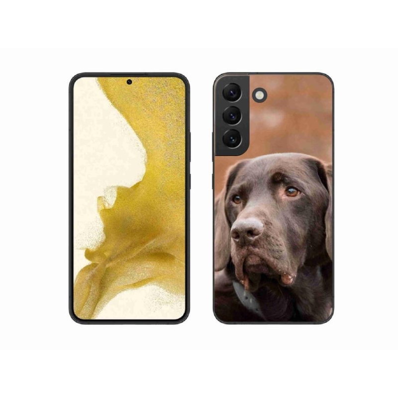 Zselés tok mmCase Samsung Galaxy S22+ 5G - barna labrador