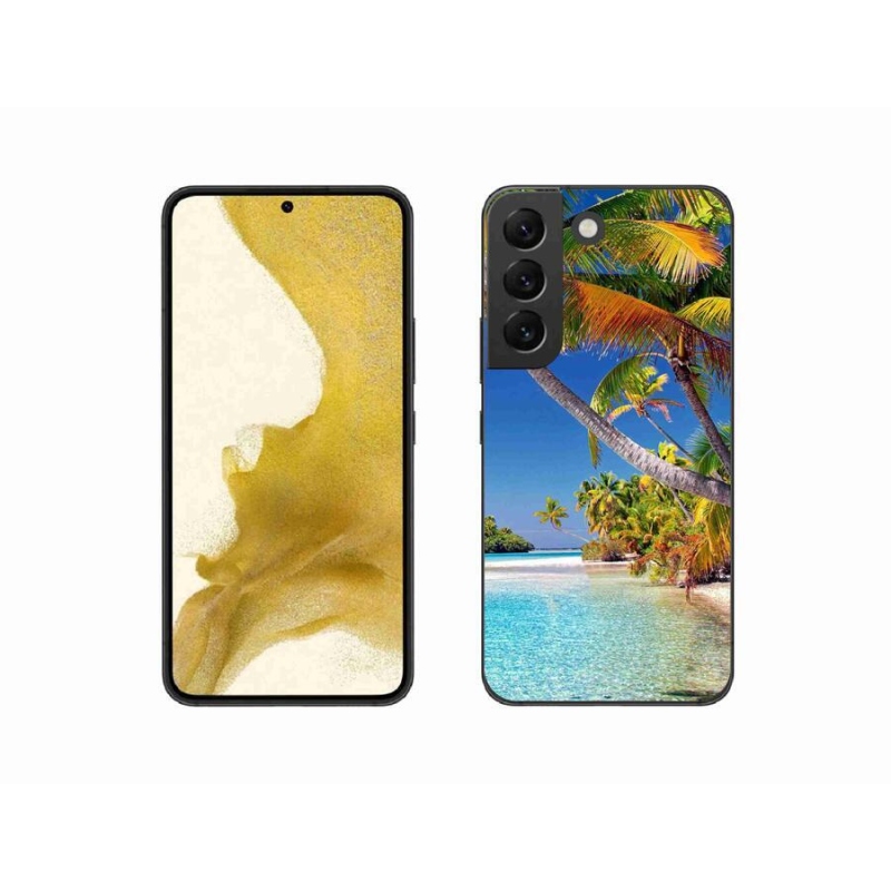 Gél tok mmCase Samsung Galaxy S22 5G - tengerparti zselés tok mmCase Samsung Galaxy S22 5G számára