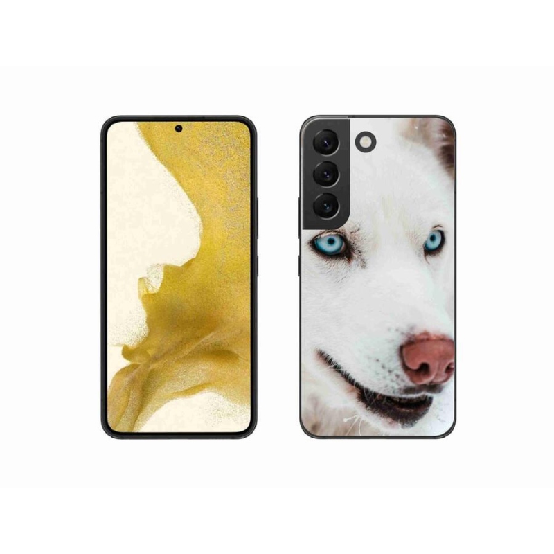 Gél tok mmCase a Samsung Galaxy S22 5G készülékhez - kutyaszemmel nézve