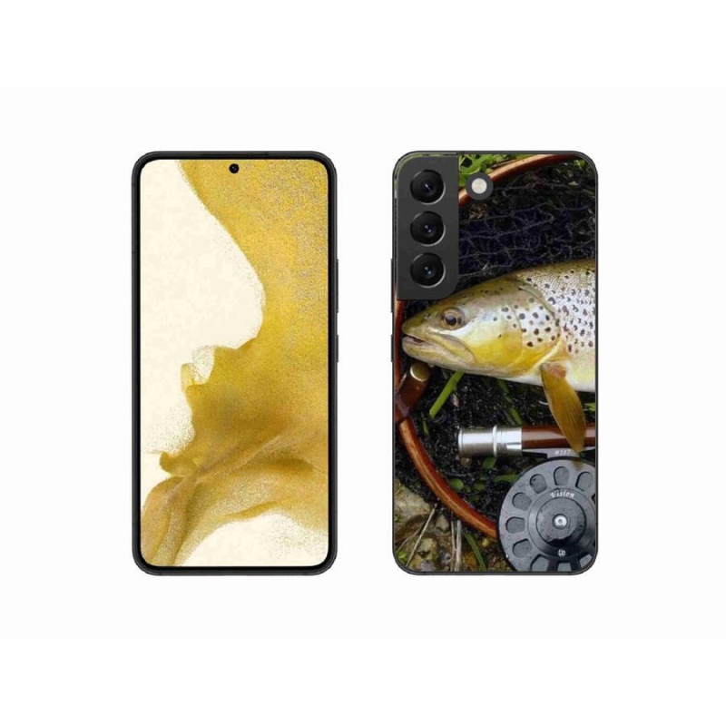 Gél tok mmCase a Samsung Galaxy S22 5G készülékhez - trout 2