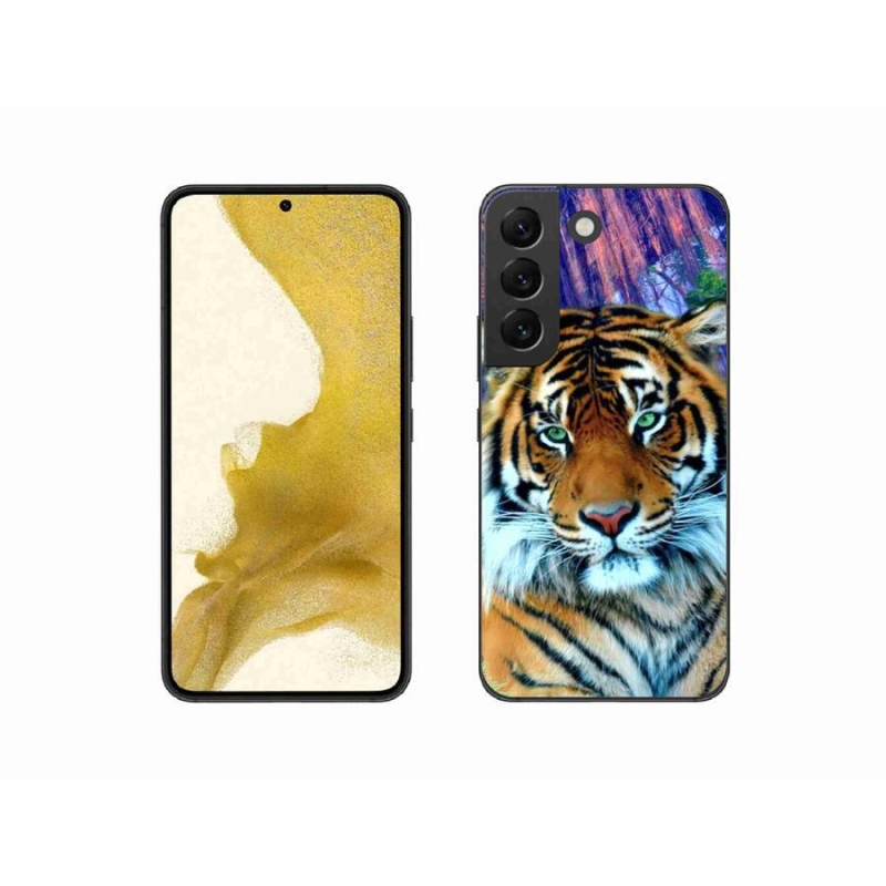 Gél tok mmCase a Samsung Galaxy S22 5G készülékhez - tigris