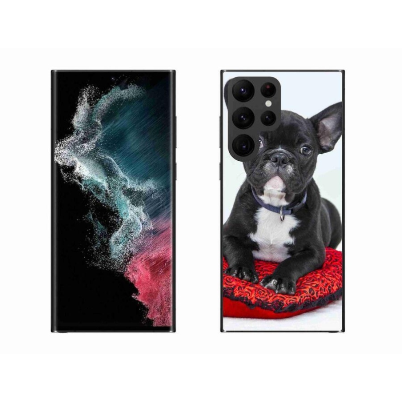 Gél tok mmCase a Samsung Galaxy S22 Ultra 5G készülékhez - bulldog