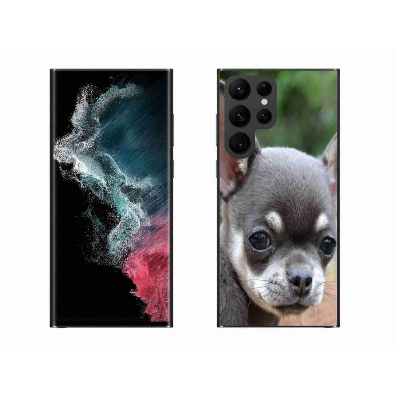 Gél tok mmCase a Samsung Galaxy S22 Ultra 5G készülékhez - chihuahua