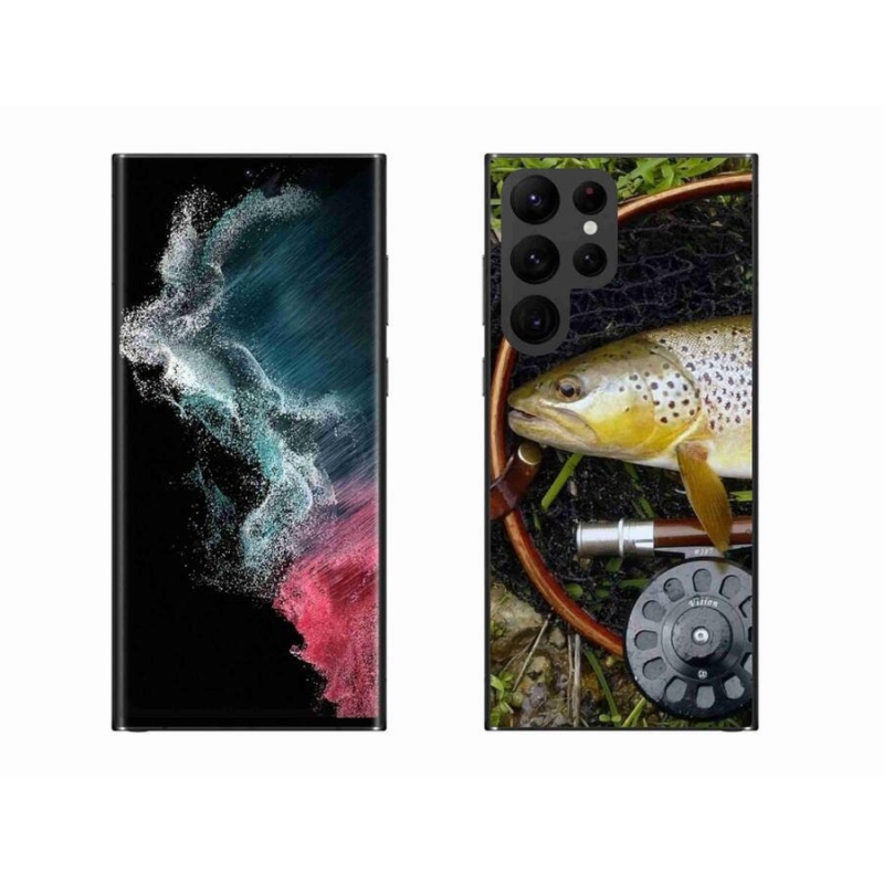 Gél tok mmCase a Samsung Galaxy S22 Ultra 5G készülékhez - pisztráng 2