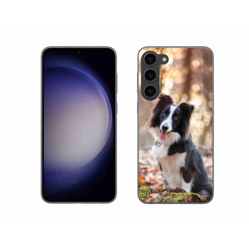 Gél tok mmCase Samsung Galaxy S23+ 5G - border colie 1