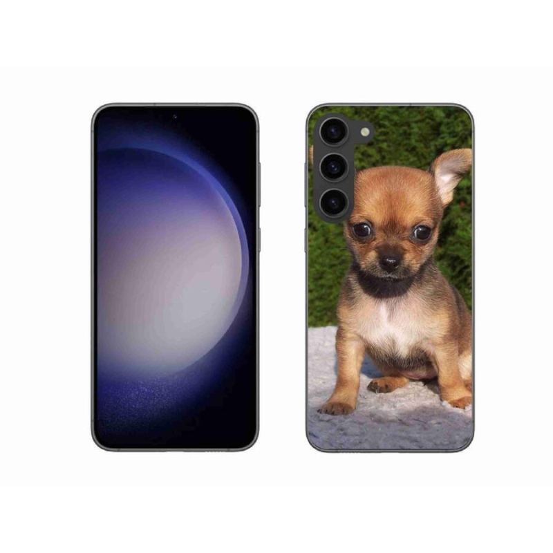 Gél tok mmCase Samsung Galaxy S23+ 5G - chihuahua 3