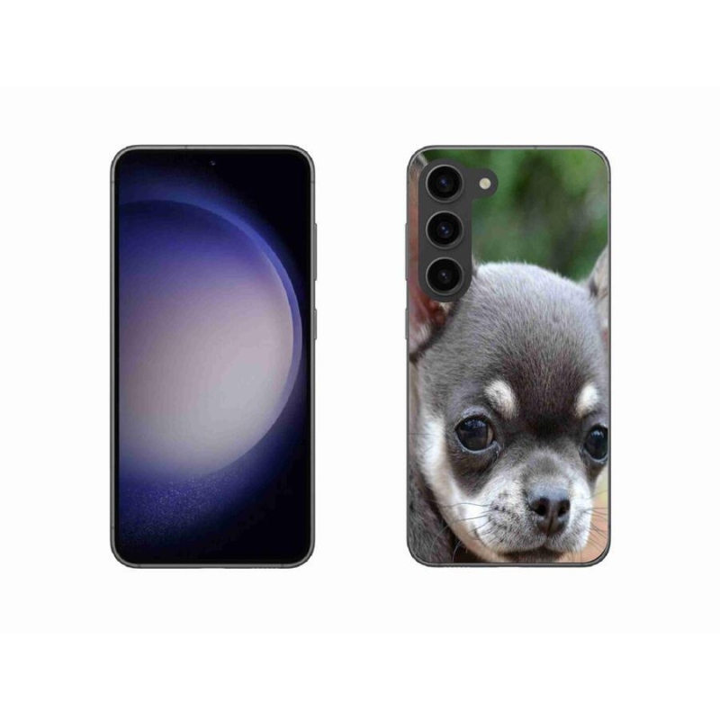 Gél tok mmCase a Samsung Galaxy S23 5G készülékhez - chihuahua