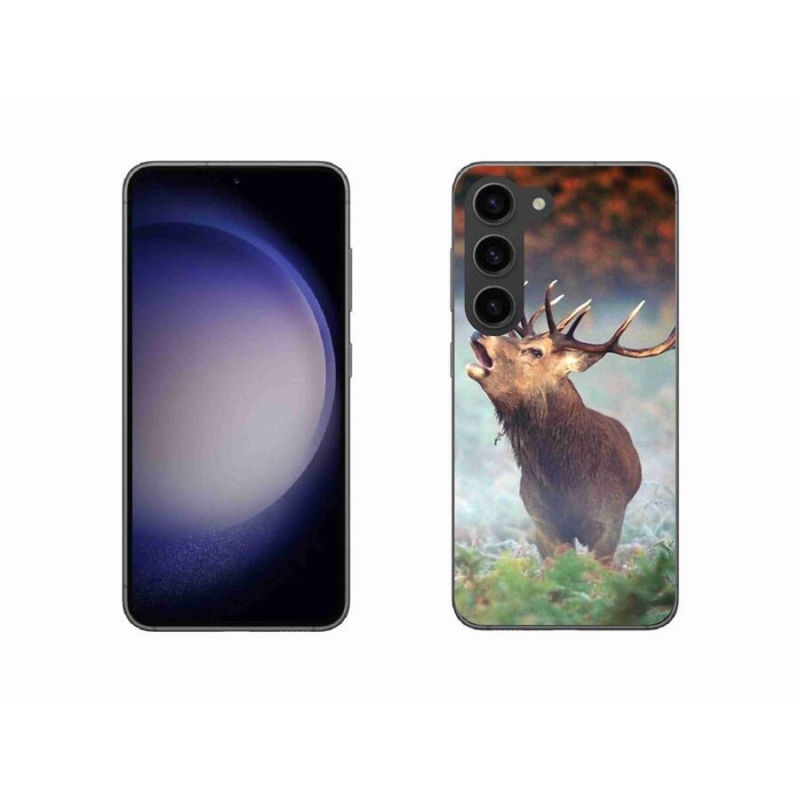 Gél tok mmCase a Samsung Galaxy S23 5G készülékhez - szarvas 2
