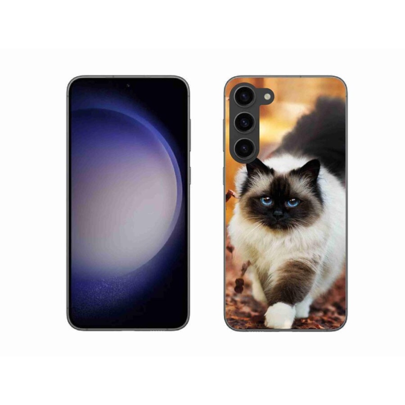 Gél tok mmCase Samsung Galaxy S23+ 5G - macska