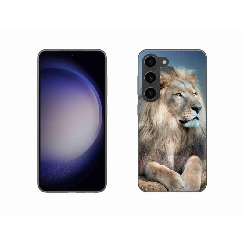 Gél tok mmCase a Samsung Galaxy S23 5G készülékhez - Lion 1