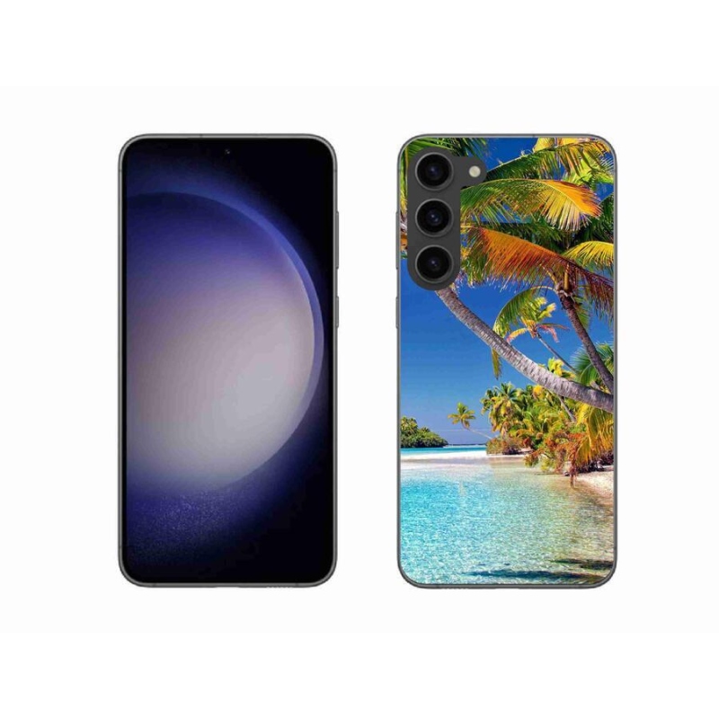 Gél tok mmCase Samsung Galaxy S23+ 5G - tengerparti strand