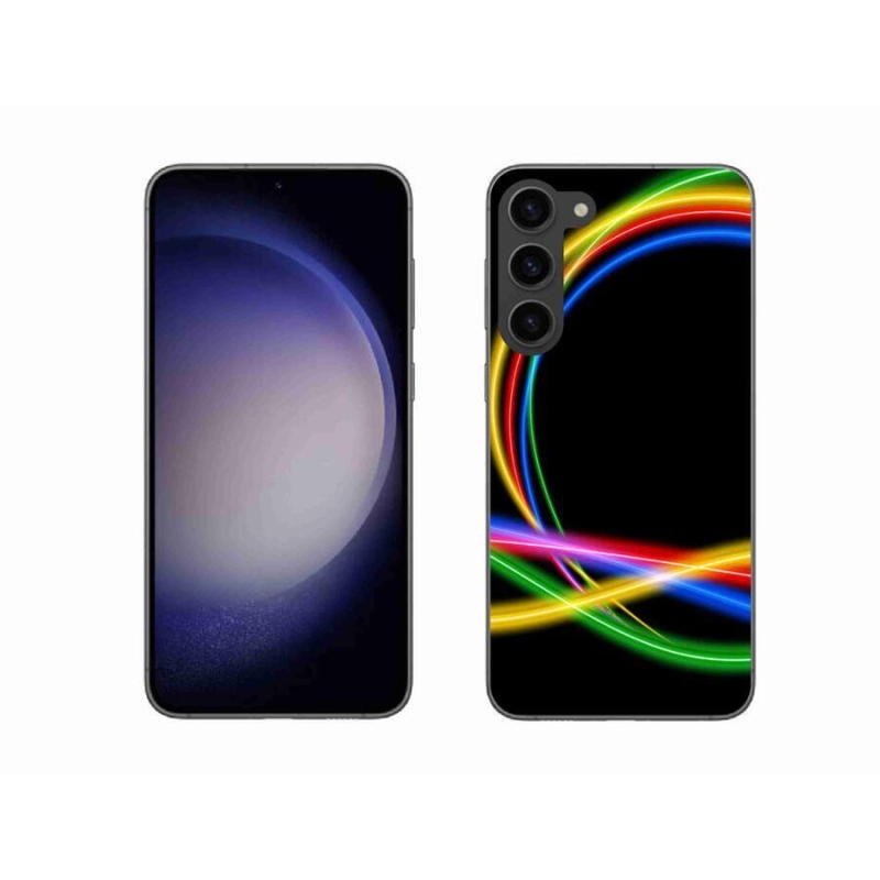 Gél tok mmCase Samsung Galaxy S23+ 5G - neon körökhöz