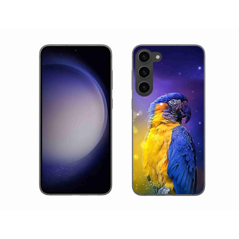Gél tok mmCase Samsung Galaxy S23+ 5G - papagáj ara 1