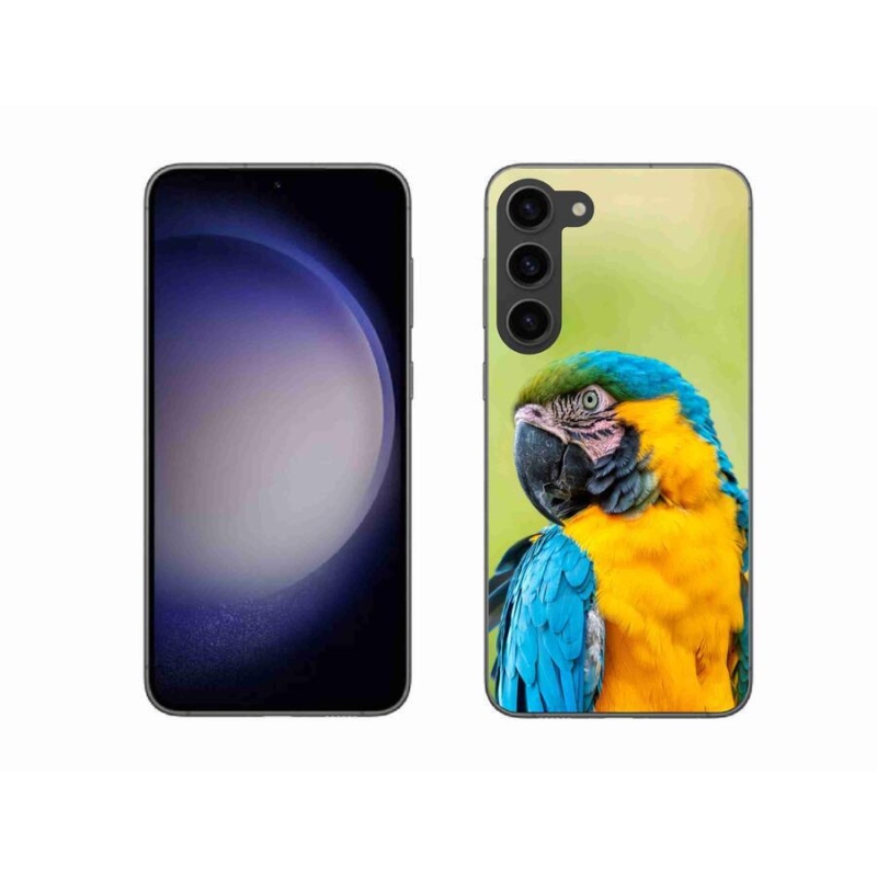Gél tok mmCase Samsung Galaxy S23+ 5G - papagáj ara 2