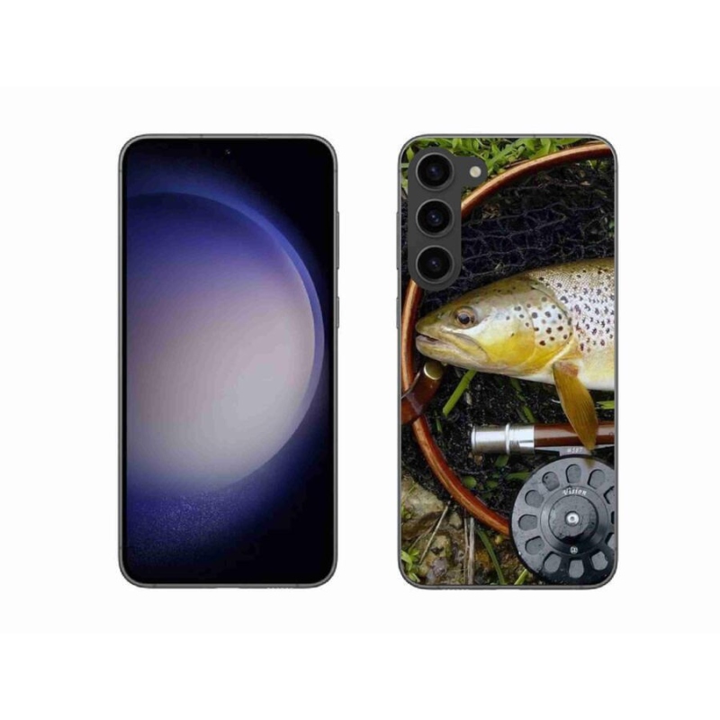Gél tok mmCase a Samsung Galaxy S23+ 5G készülékhez - trout 2