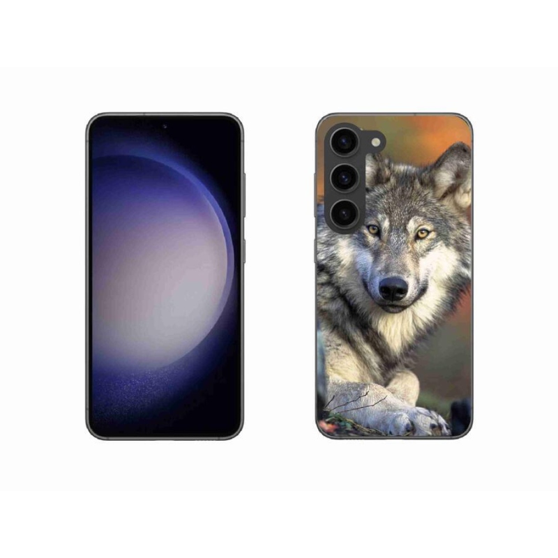 Gél tok mmCase a Samsung Galaxy S23 5G készülékhez - farkas