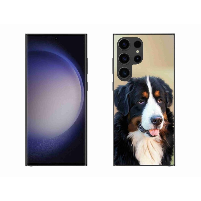 Gél tok mmCase Samsung Galaxy S23 Ultra 5G - Berni hegyi kutya Samsung Galaxy S23 Ultra 5G-hez