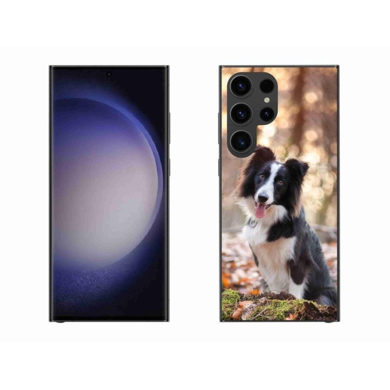 Gél tok mmCase Samsung Galaxy S23 Ultra 5G - border colie 1