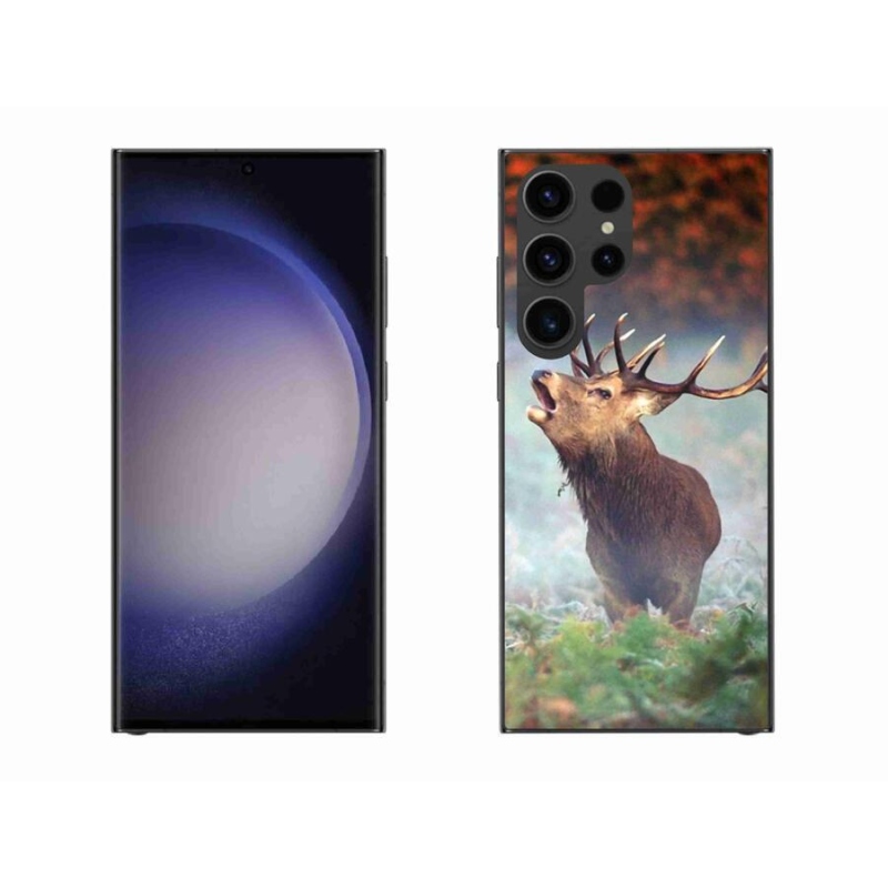 Gél tok mmCase a Samsung Galaxy S23 Ultra 5G készülékhez - szarvas 2