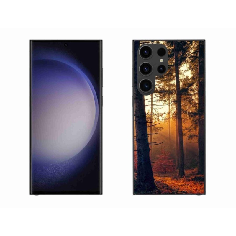 Gél tok mmCase Samsung Galaxy S23 Ultra 5G - erdő