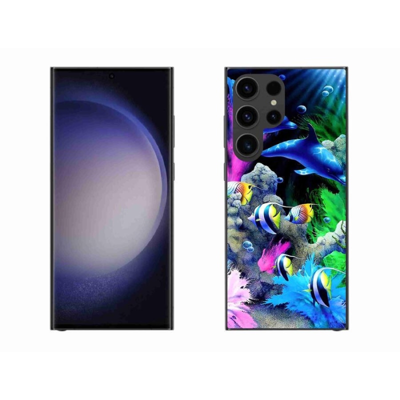 Gél tok mmCase Samsung Galaxy S23 Ultra 5G - Tengeri Világ