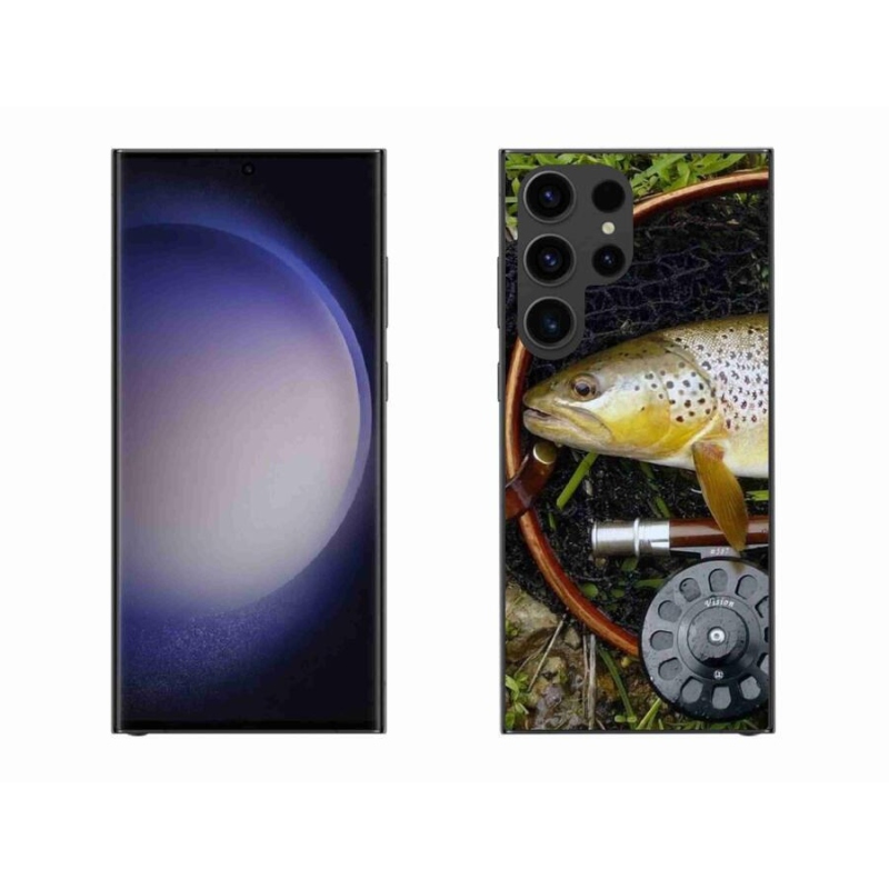 Gél tok mmCase a Samsung Galaxy S23 Ultra 5G készülékhez - trout 2