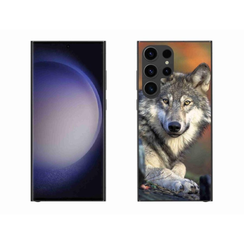 Gél tok mmCase a Samsung Galaxy S23 Ultra 5G készülékhez - farkas