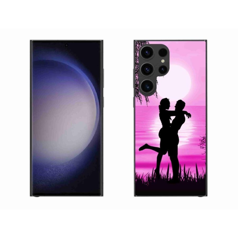 Gél tok mmCase a Samsung Galaxy S23 Ultra 5G készülékhez - naplemente