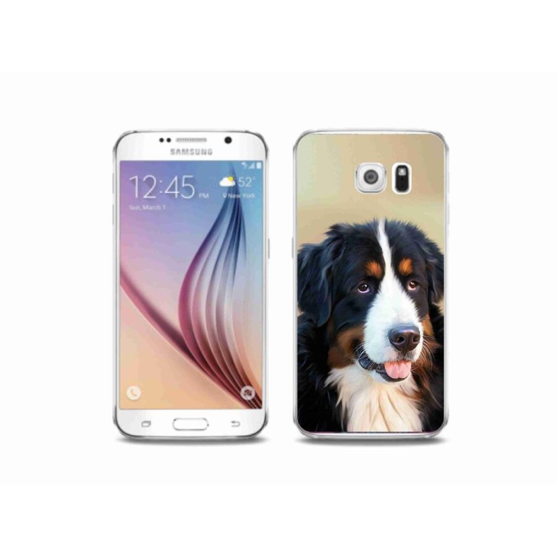 Gél tok mmCase Samsung Galaxy S6 készülékhez - Berni hegyi kutya