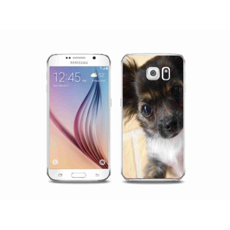 Gél tok mmCase mobiltelefonhoz Samsung Galaxy S6 - chihuahua 2