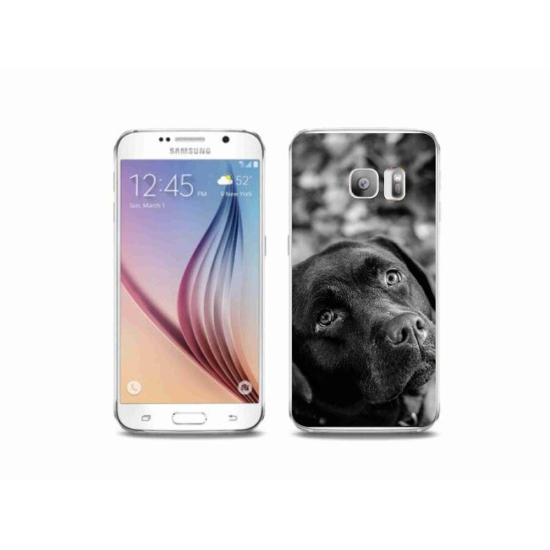 Gél tok mmCase Samsung Galaxy S6 Edge készülékhez - labrador