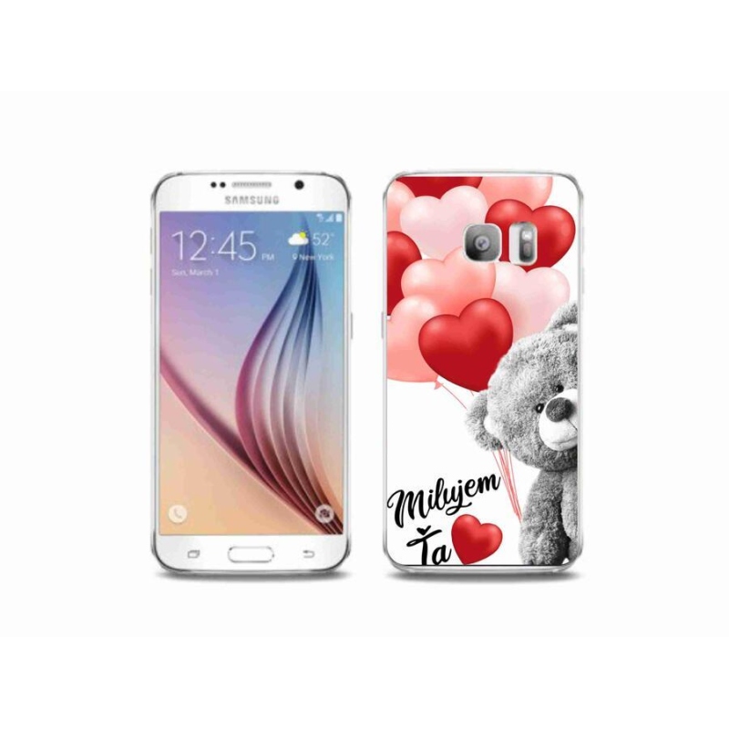 Gél tok mmCase a Samsung Galaxy S6 Edge készülékhez - I love you
