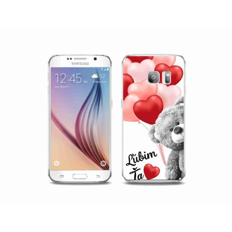Gél tok mmCase Samsung Galaxy S6 Edge készülékhez - I love you en