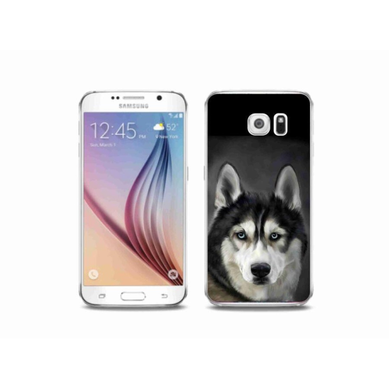 Gél tok mmCase Samsung Galaxy S6 készülékhez - husky