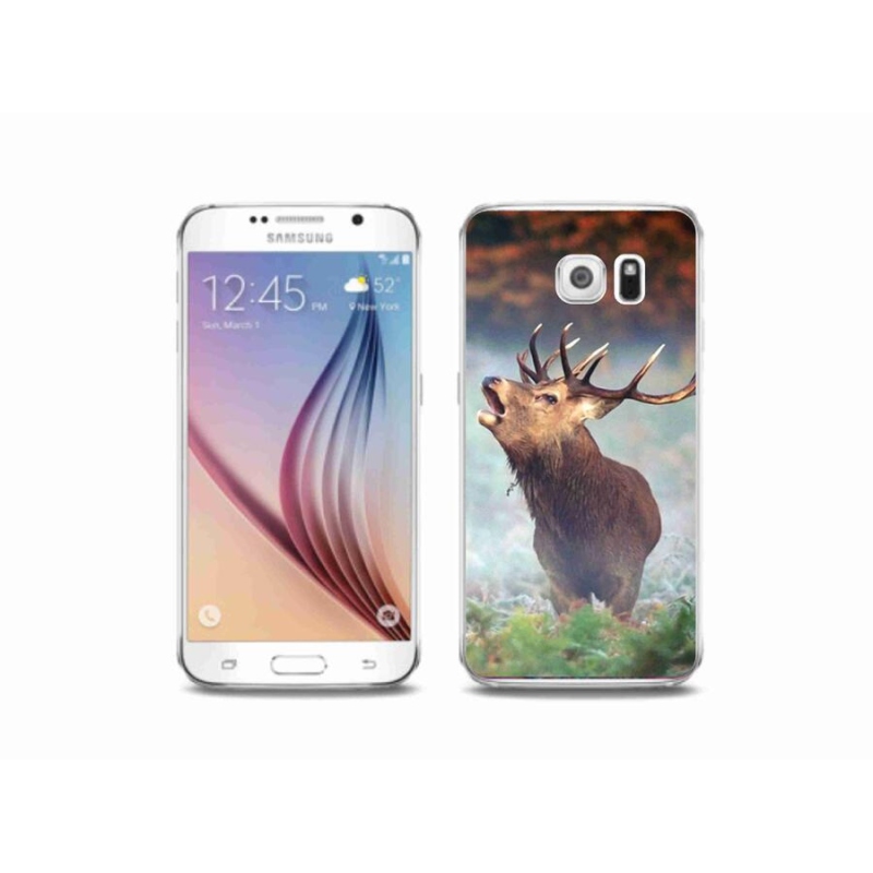 Gél tok mmCase Samsung Galaxy S6 készülékhez - szarvas 2