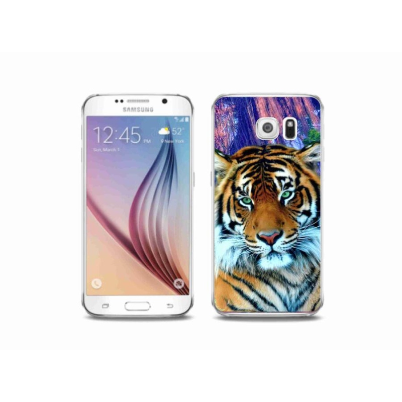 Gél tok mmCase Samsung Galaxy S6 készülékhez - tigris