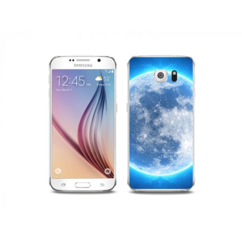 Gél tok mmCase Samsung Galaxy S6 készülékhez - földgömb alakú