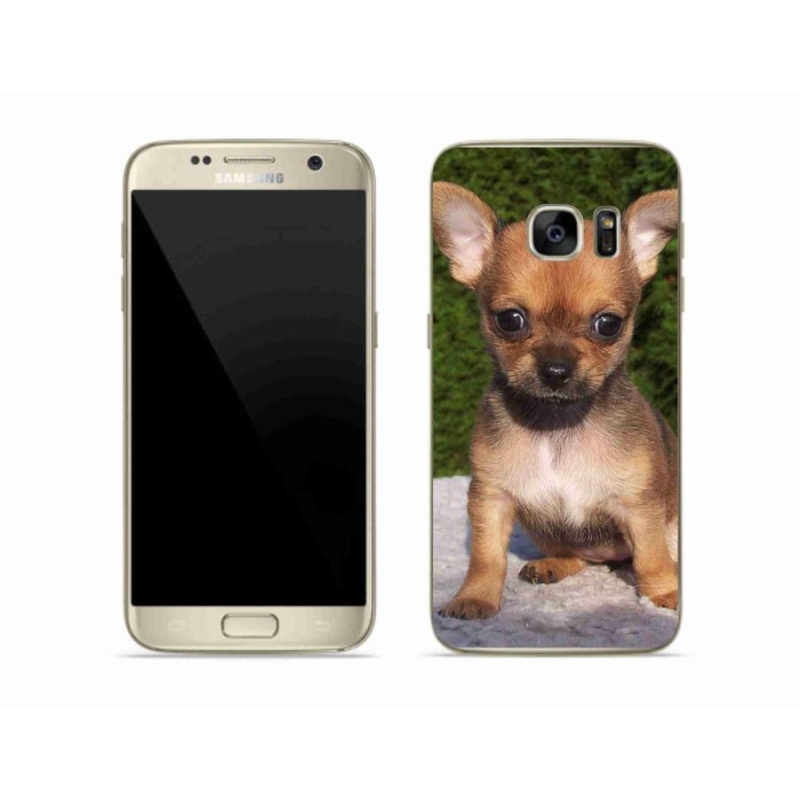 Gél tok mmCase Samsung Galaxy S7 készülékhez - chihuahua 3